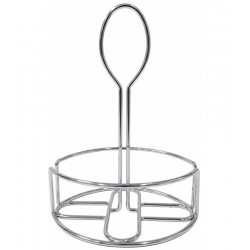 Galheteiro Em Inox 4 Peças